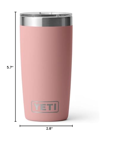 YETI Rambler 10 oz Tumbler, Stainless Steel, Vacuum Insulated with MagSlider Lid, Agave Teal