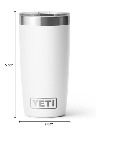YETI Rambler 10 oz Tumbler, Stainless Steel, Vacuum Insulated with MagSlider Lid, Agave Teal
