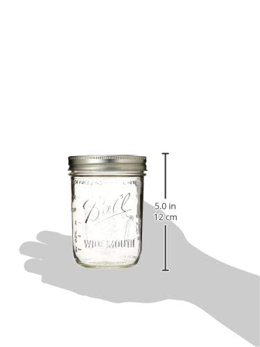 Ball Mason 4oz Quilted Jelly Jars with Lids and Bands, Set of 12