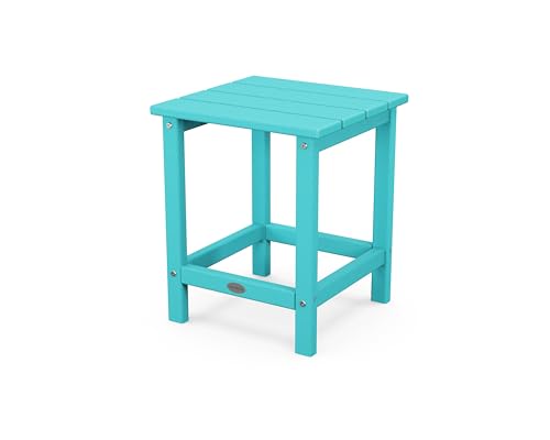 POLYWOOD Long Island 18" Side Table, Green
