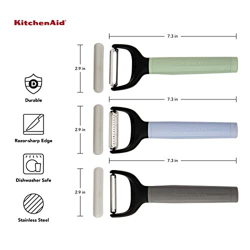 KitchenAid Universal Euro Y Peeler, Set Of 2, Aqua