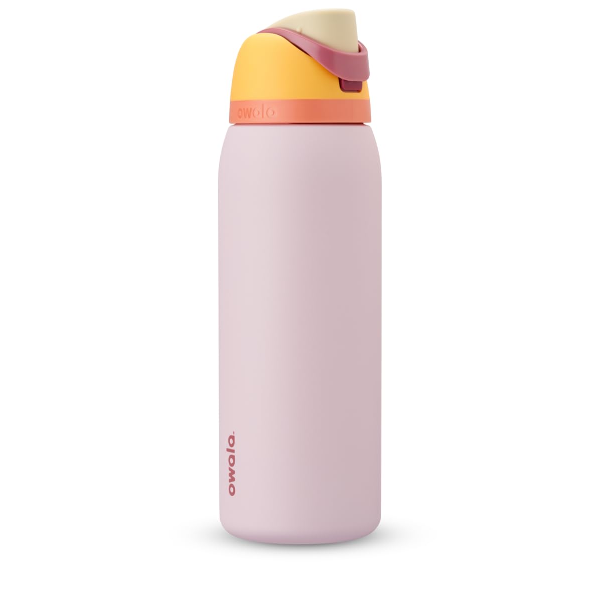 FreeSip Insulated Stainless Steel Water Bottle with Straw for Sports, Travel, and School BPA-Free Sports Water Bottle, 40 oz, Iced Breeze