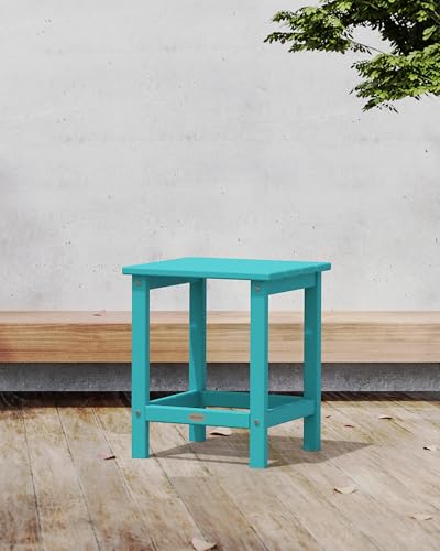 POLYWOOD Long Island 18" Side Table, Green