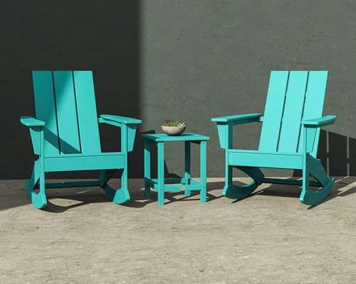 POLYWOOD Long Island 18" Side Table, Green
