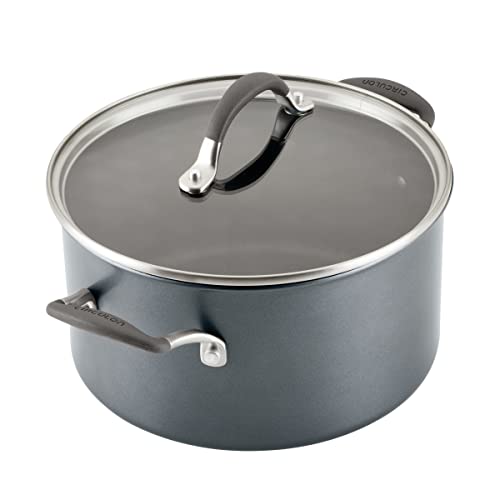 Circulon A1 Series with ScratchDefense Technology Nonstick Induction Cookware/Pots and Pans Set, 9 Piece, Graphite
