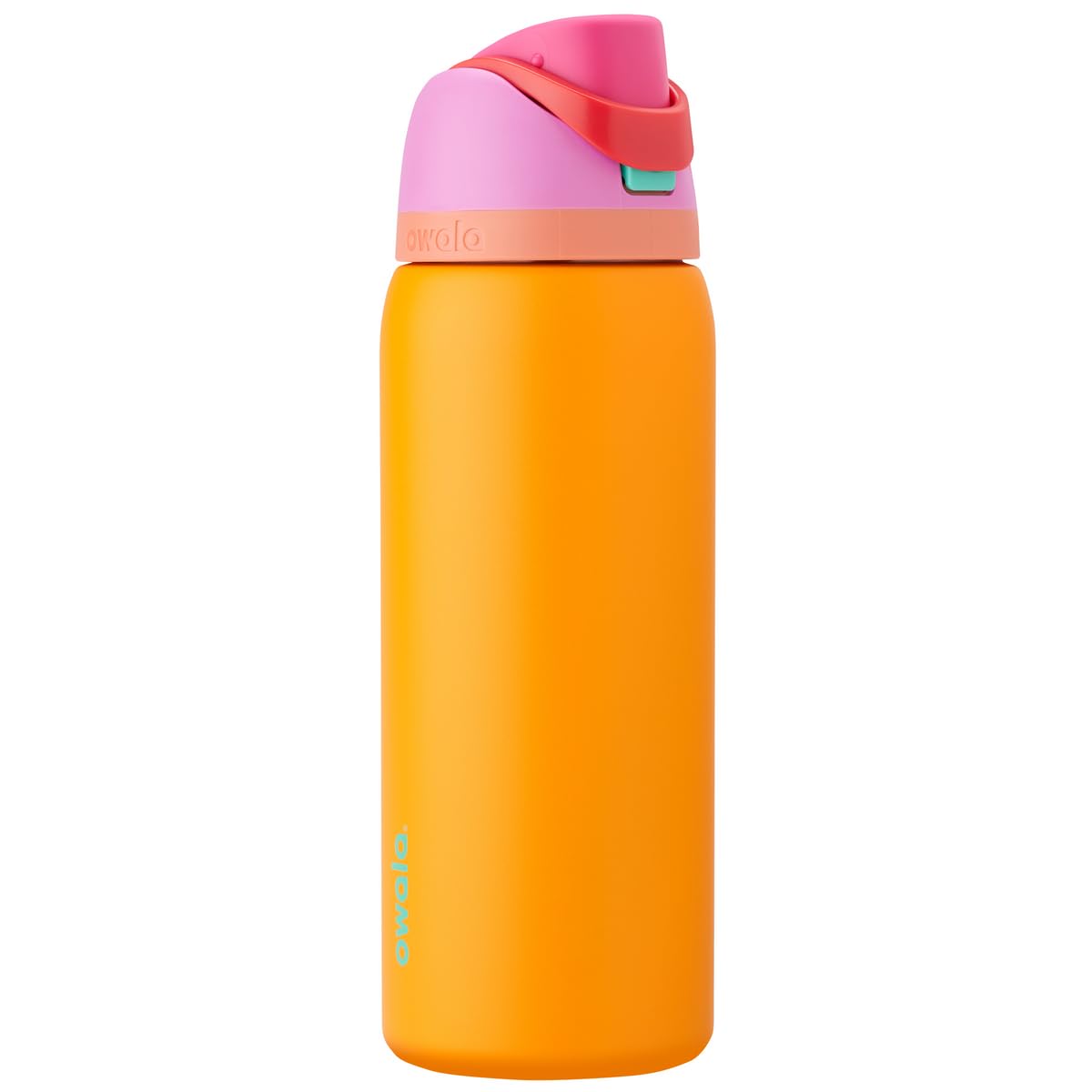 FreeSip Insulated Stainless Steel Water Bottle with Straw for Sports, Travel, and School BPA-Free Sports Water Bottle, 40 oz, Iced Breeze