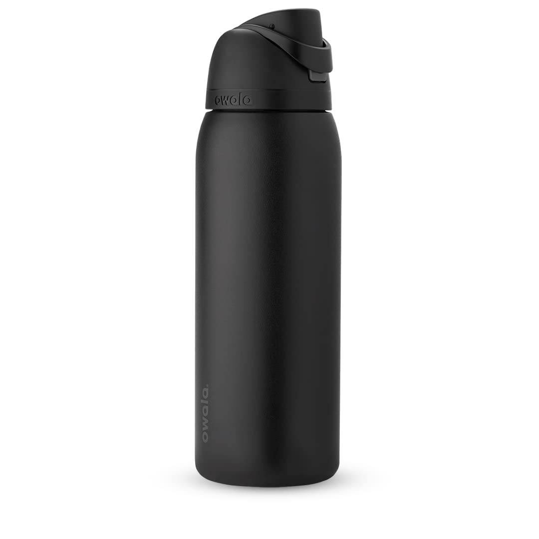 FreeSip Insulated Stainless Steel Water Bottle with Straw for Sports, Travel, and School BPA-Free Sports Water Bottle, 40 oz, Iced Breeze