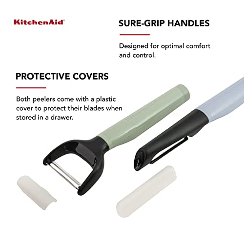 KitchenAid Universal Euro Y Peeler, Set Of 2, Aqua
