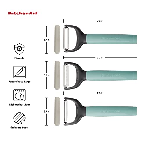 KitchenAid Universal Euro Y Peeler, Set Of 2, Aqua