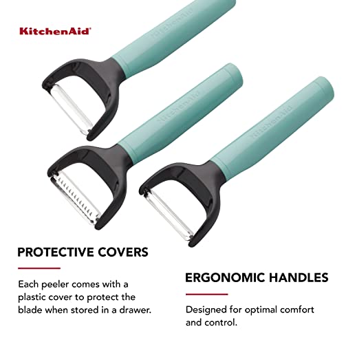 KitchenAid Universal Euro Y Peeler, Set Of 2, Aqua
