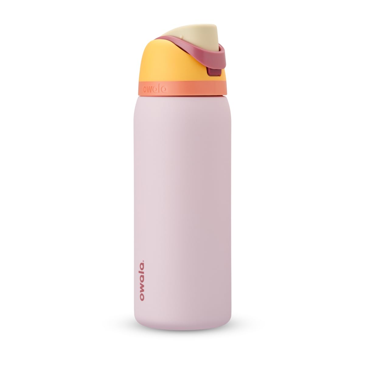 FreeSip Insulated Stainless Steel Water Bottle with Straw for Sports, Travel, and School BPA-Free Sports Water Bottle, 40 oz, Iced Breeze