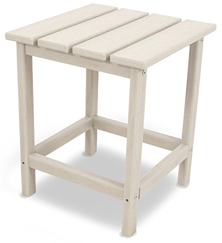POLYWOOD Long Island 18" Side Table, Green