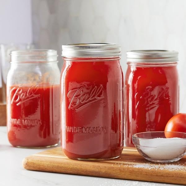 Ball Mason 4oz Quilted Jelly Jars with Lids and Bands, Set of 12