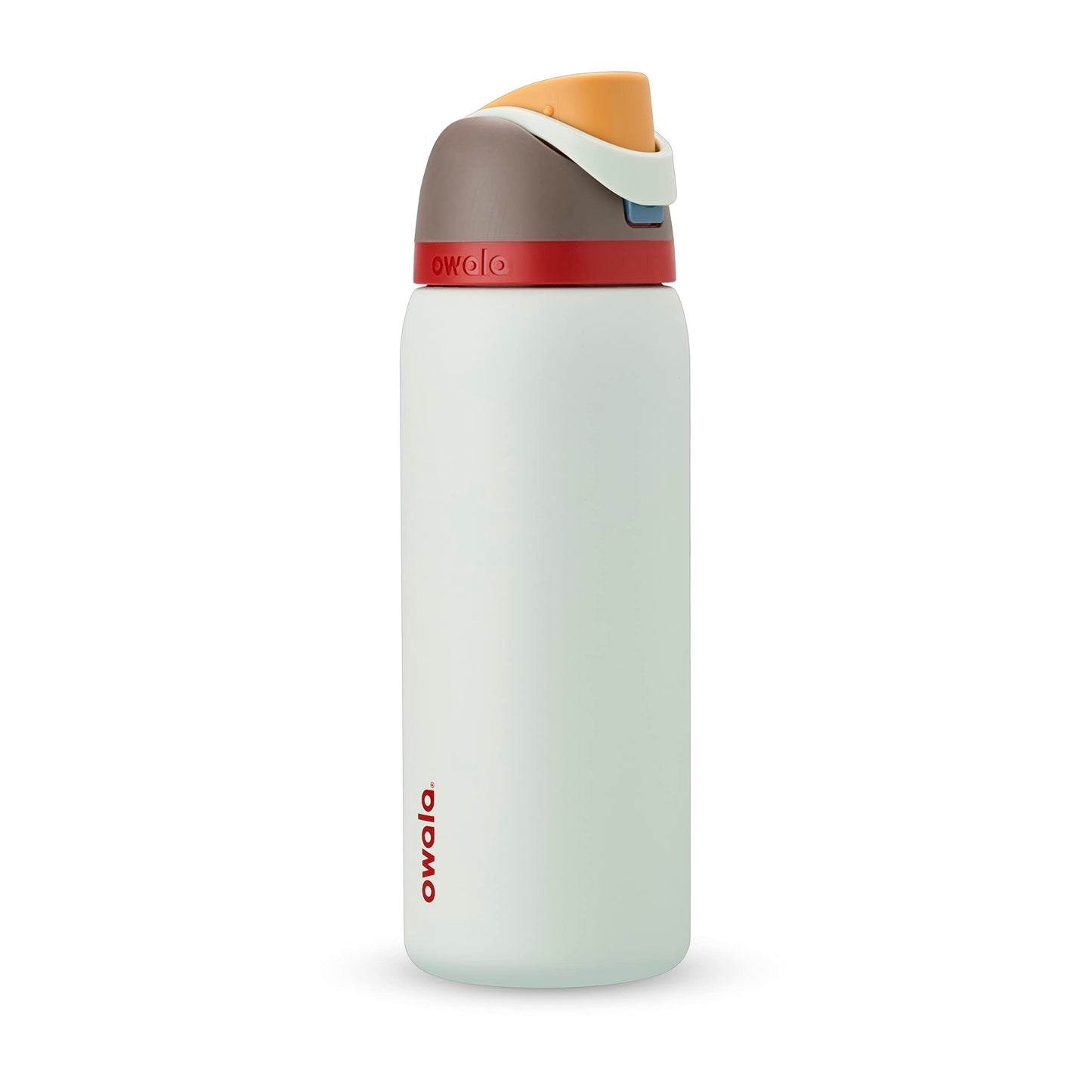 FreeSip Insulated Stainless Steel Water Bottle with Straw for Sports, Travel, and School BPA-Free Sports Water Bottle, 40 oz, Iced Breeze