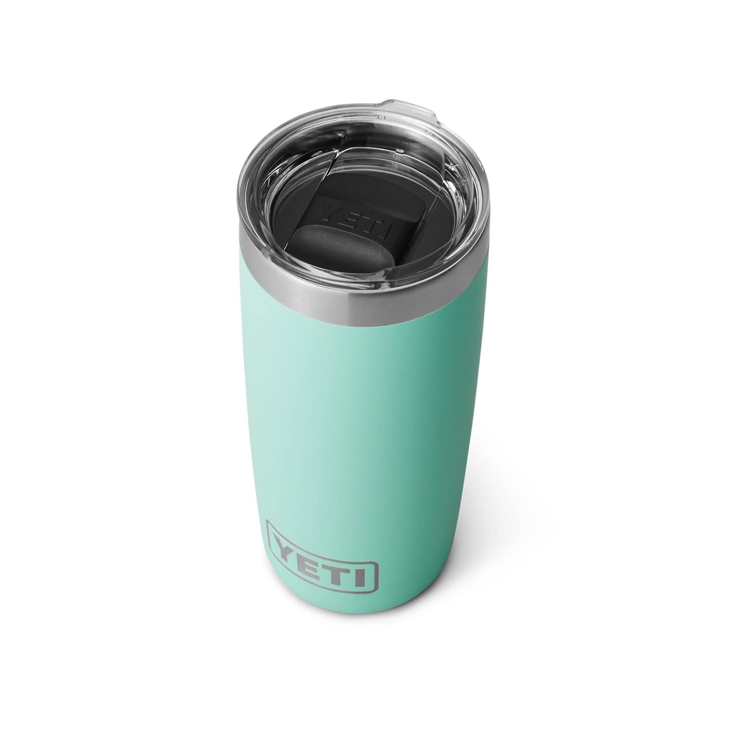YETI Rambler 10 oz Tumbler, Stainless Steel, Vacuum Insulated with MagSlider Lid, Agave Teal