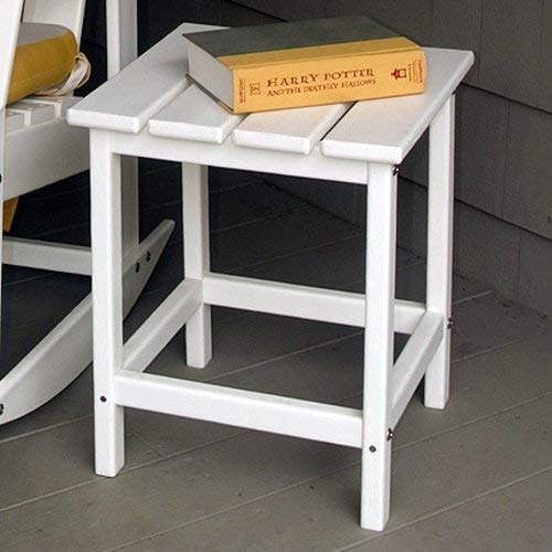 POLYWOOD Long Island 18" Side Table, Green