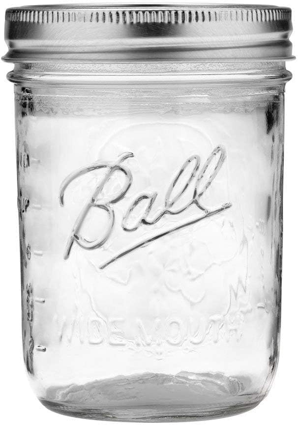 Ball Mason 4oz Quilted Jelly Jars with Lids and Bands, Set of 12