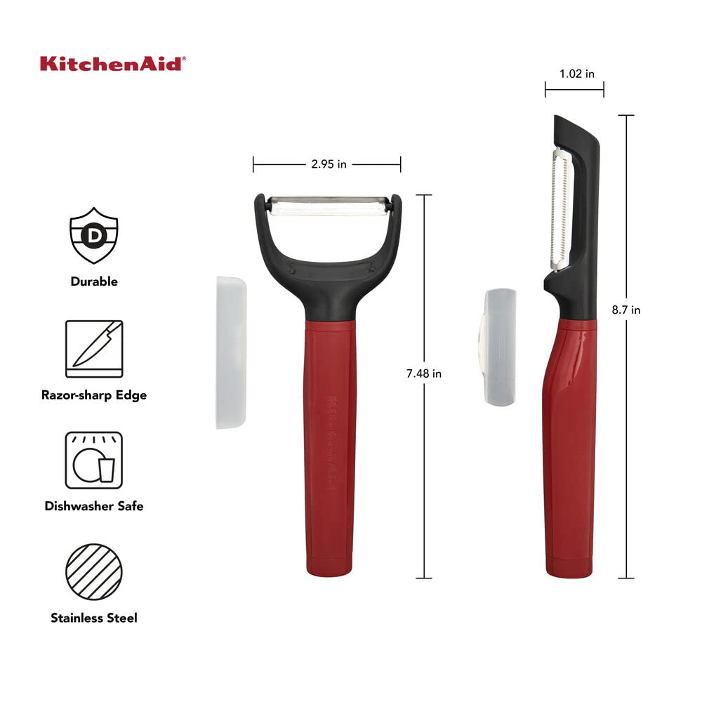 KitchenAid Universal Euro Y Peeler, Set Of 2, Aqua