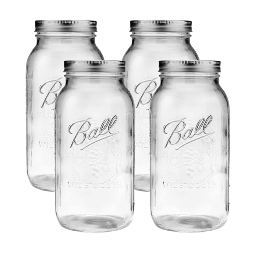 Ball Mason 4oz Quilted Jelly Jars with Lids and Bands, Set of 12