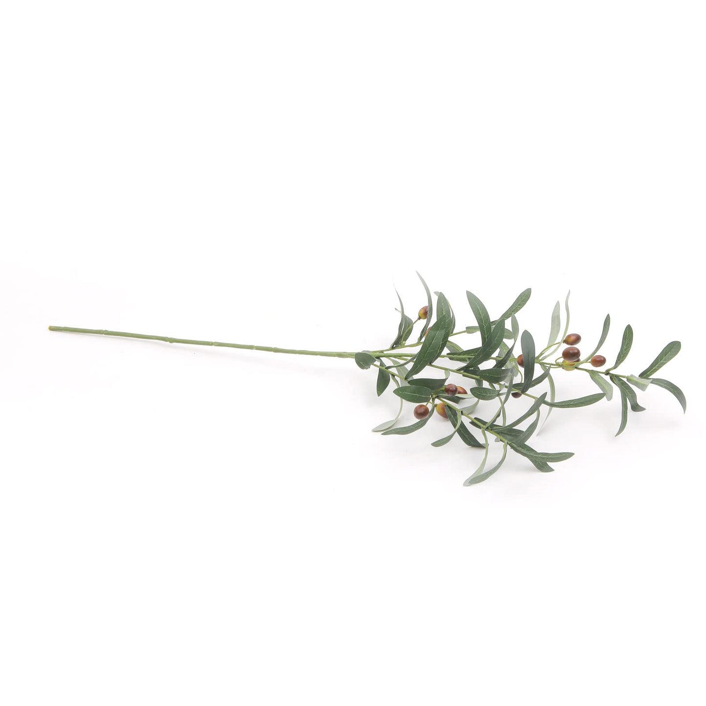 SHACOS 4 PCS 28 inch Artificial Olive Branches Greenery Stems for Vases Olive Stems with Olives Faux Olive Tree Branch for Home Wedding Shop Office Garden Decor DIY Floral Crafts