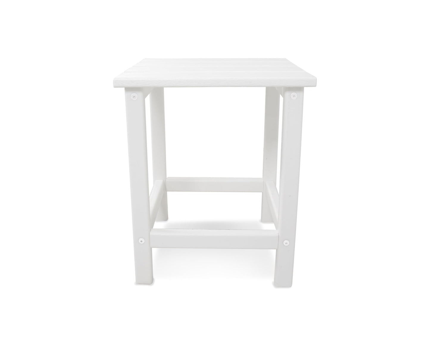 POLYWOOD Long Island 18" Side Table, Green