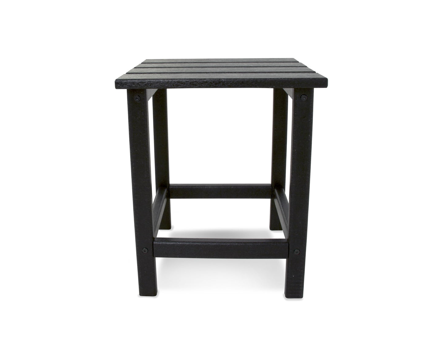 POLYWOOD Long Island 18" Side Table, Green