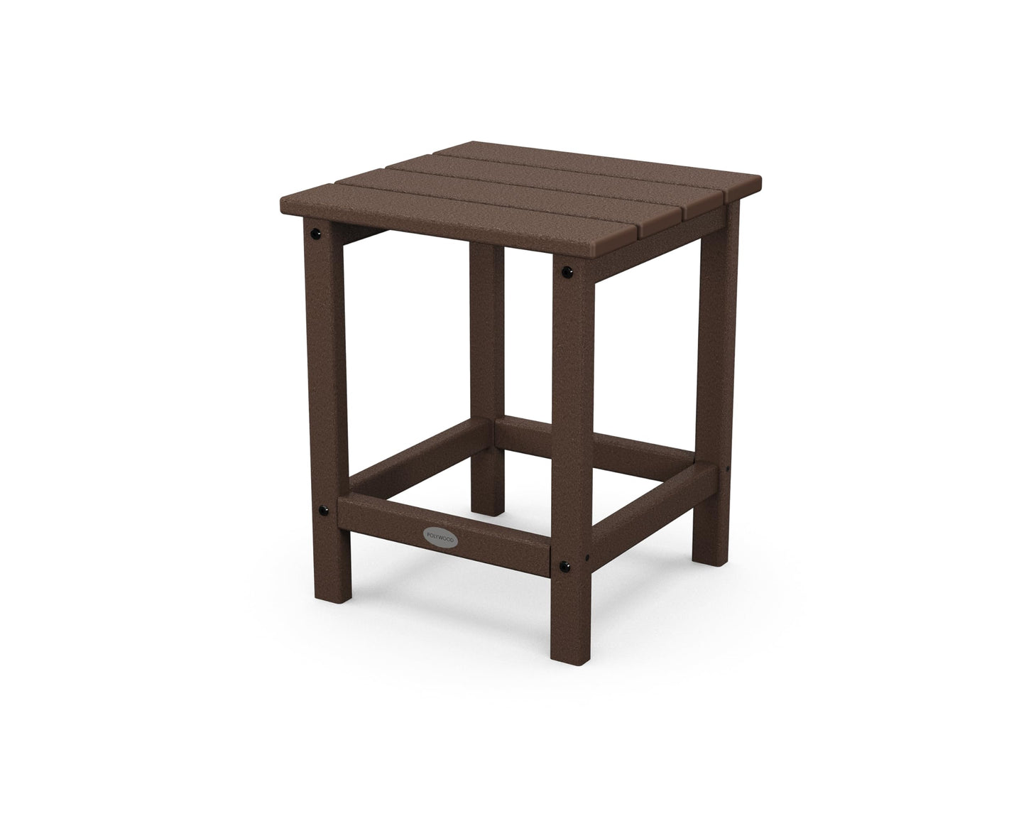 POLYWOOD Long Island 18" Side Table, Green