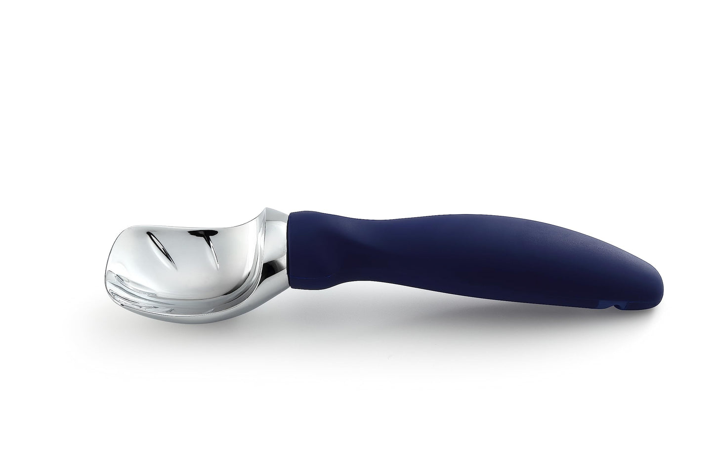 Spring Chef Heavy Duty Ice Cream Scoop with Comfortable Handle - Professional Ice Cream Scooper for Gelato, Sorbet, Cookie Dough, Melon, Frozen Yogurt - Dishwasher Safe Metal Kitchen Tool - Black