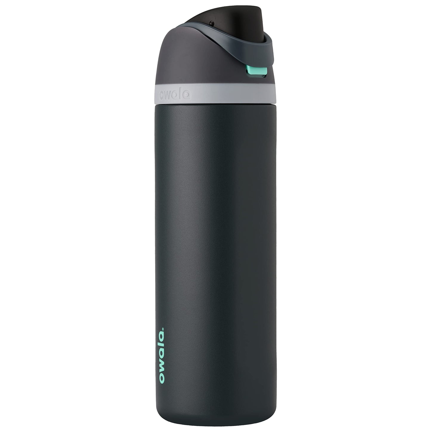 FreeSip Insulated Stainless Steel Water Bottle with Straw for Sports, Travel, and School BPA-Free Sports Water Bottle, 40 oz, Iced Breeze