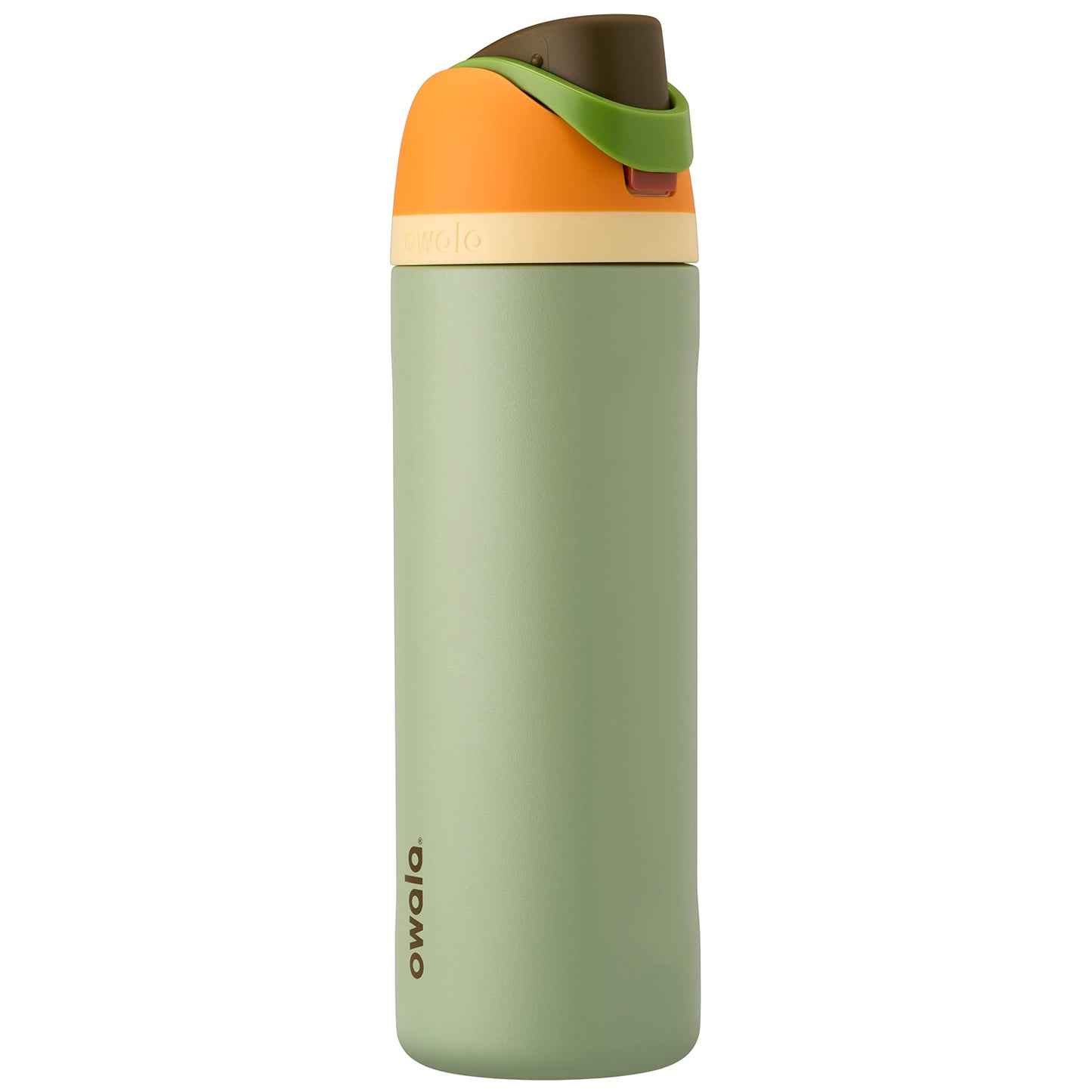 FreeSip Insulated Stainless Steel Water Bottle with Straw for Sports, Travel, and School BPA-Free Sports Water Bottle, 40 oz, Iced Breeze