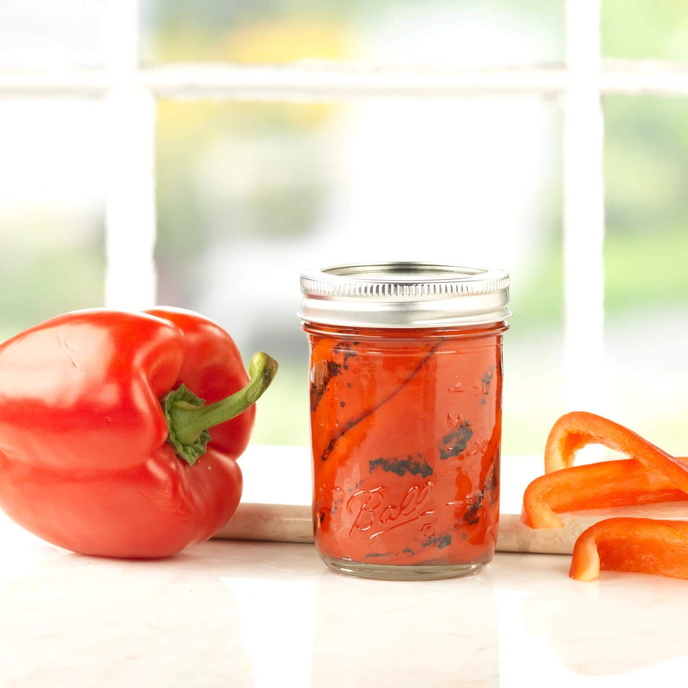 Ball Mason 4oz Quilted Jelly Jars with Lids and Bands, Set of 12
