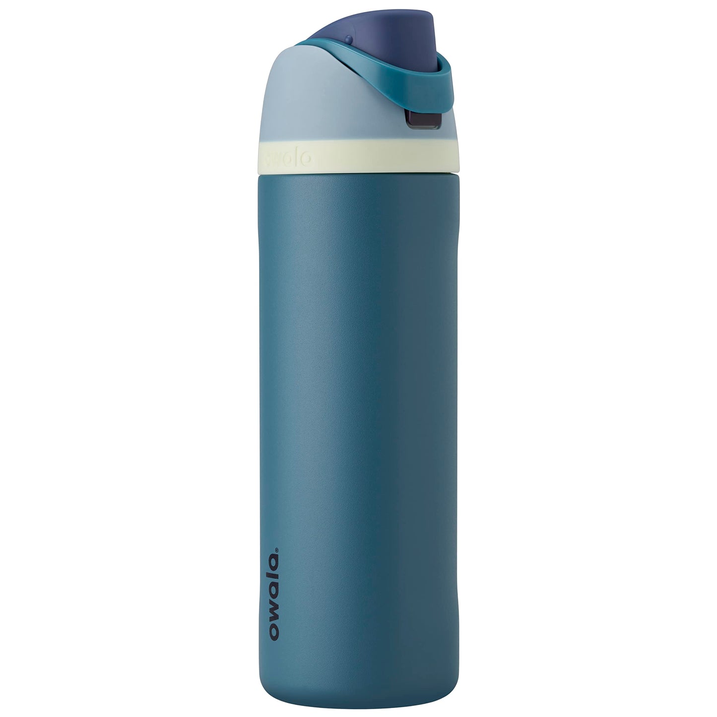FreeSip Insulated Stainless Steel Water Bottle with Straw for Sports, Travel, and School BPA-Free Sports Water Bottle, 40 oz, Iced Breeze