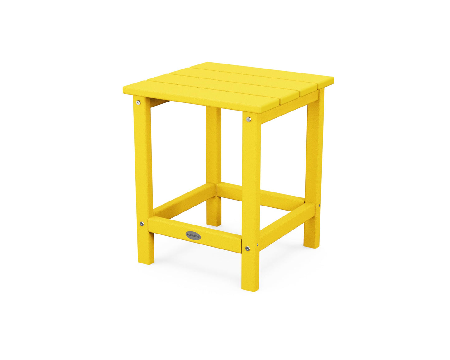 POLYWOOD Long Island 18" Side Table, Green