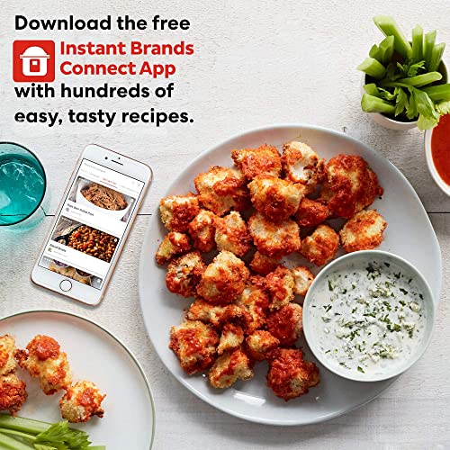 Instant Pot Pro Crisp 11-in-1 Air Fryer and Electric Pressure Cooker Combo with Multicooker Lids that Air Fries, Steams, Slow Cooks, Sautés, Dehydrates, & More, Free App With Over 800 Recipes, 8 Quart