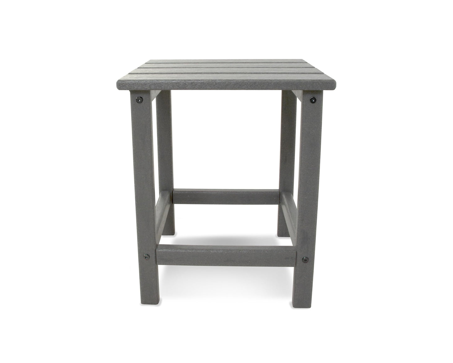 POLYWOOD Long Island 18" Side Table, Green