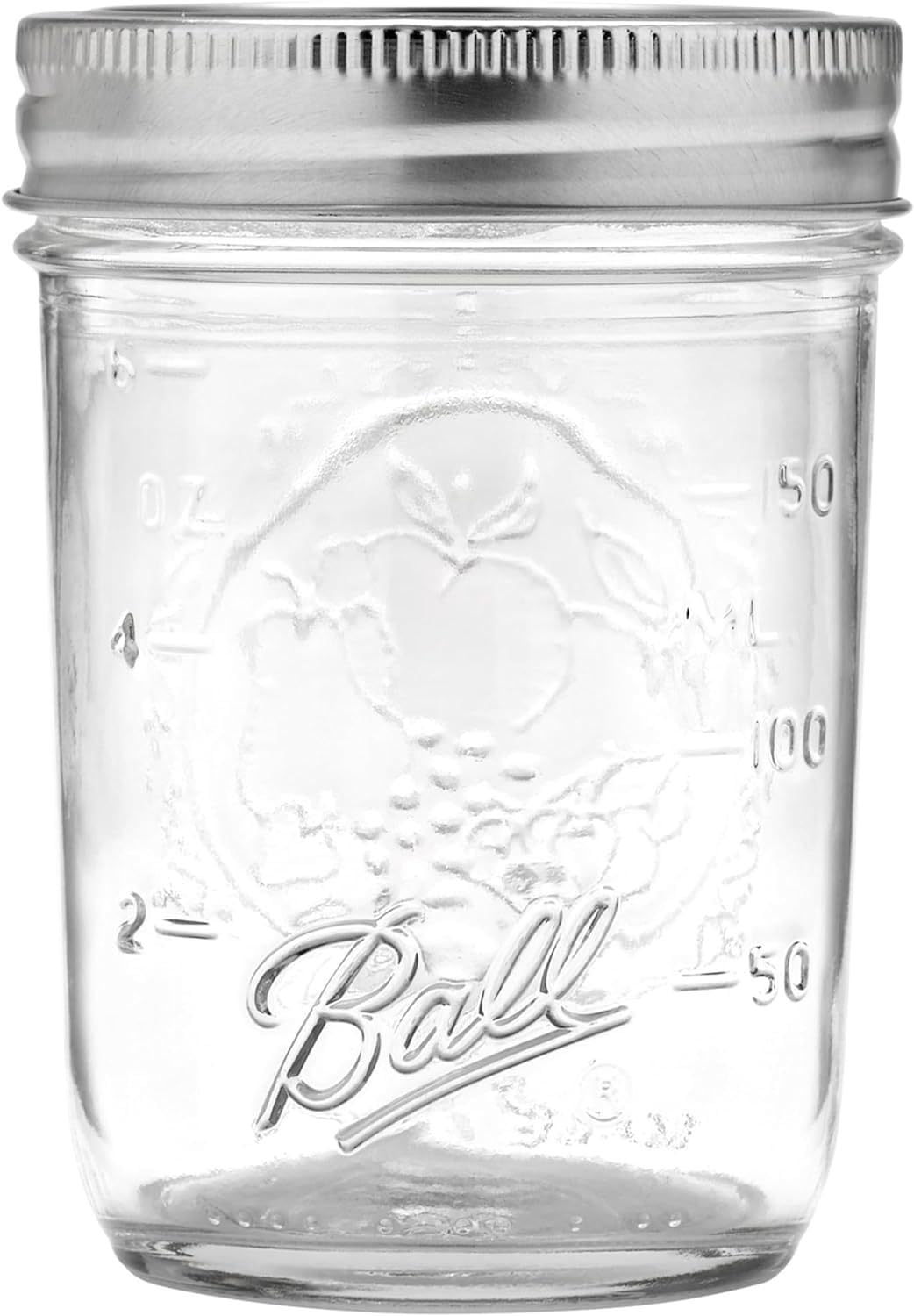 Ball Mason 4oz Quilted Jelly Jars with Lids and Bands, Set of 12