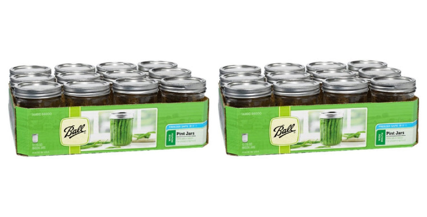Ball Mason 4oz Quilted Jelly Jars with Lids and Bands, Set of 12