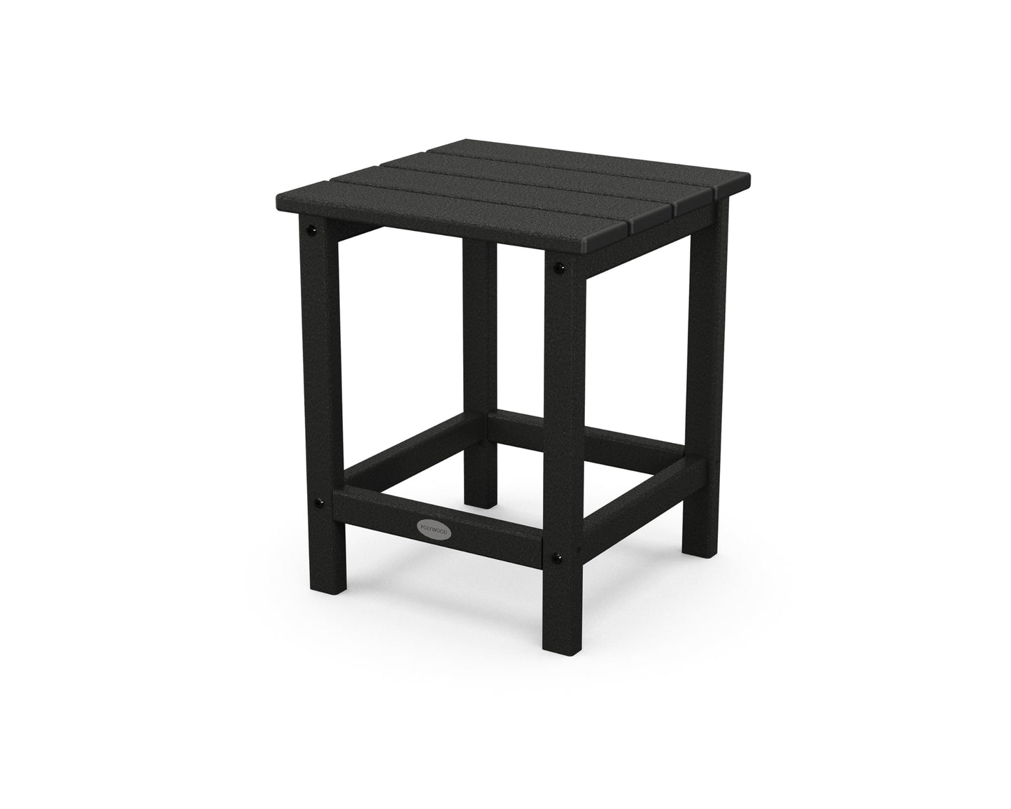 POLYWOOD Long Island 18" Side Table, Green