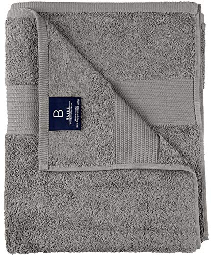 Luxury Extra Large Oversized Bath Towels | Hotel Quality Towels | 650 GSM | Soft Combed Cotton Towels for Bathroom | Thick & Fluffy Bath Sheets | White - 4 Pack