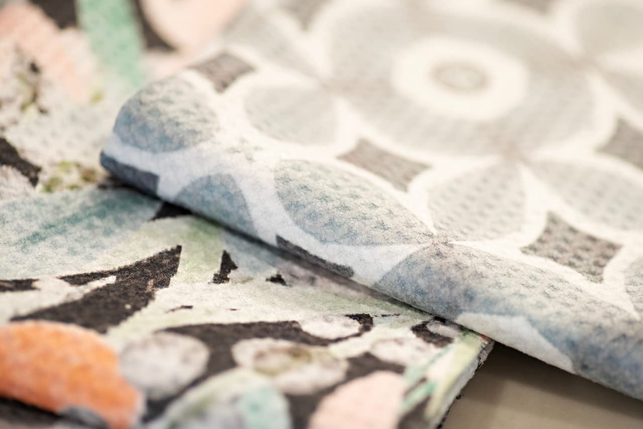 || 3 Pack|| Not Your Ordinary Dish Towels || Waffle Weave Microfiber || Tea Towels || Highly Absorbent || Hanging Loop || Dish Cloths || Modern || Designer Prints (Easter Bows)