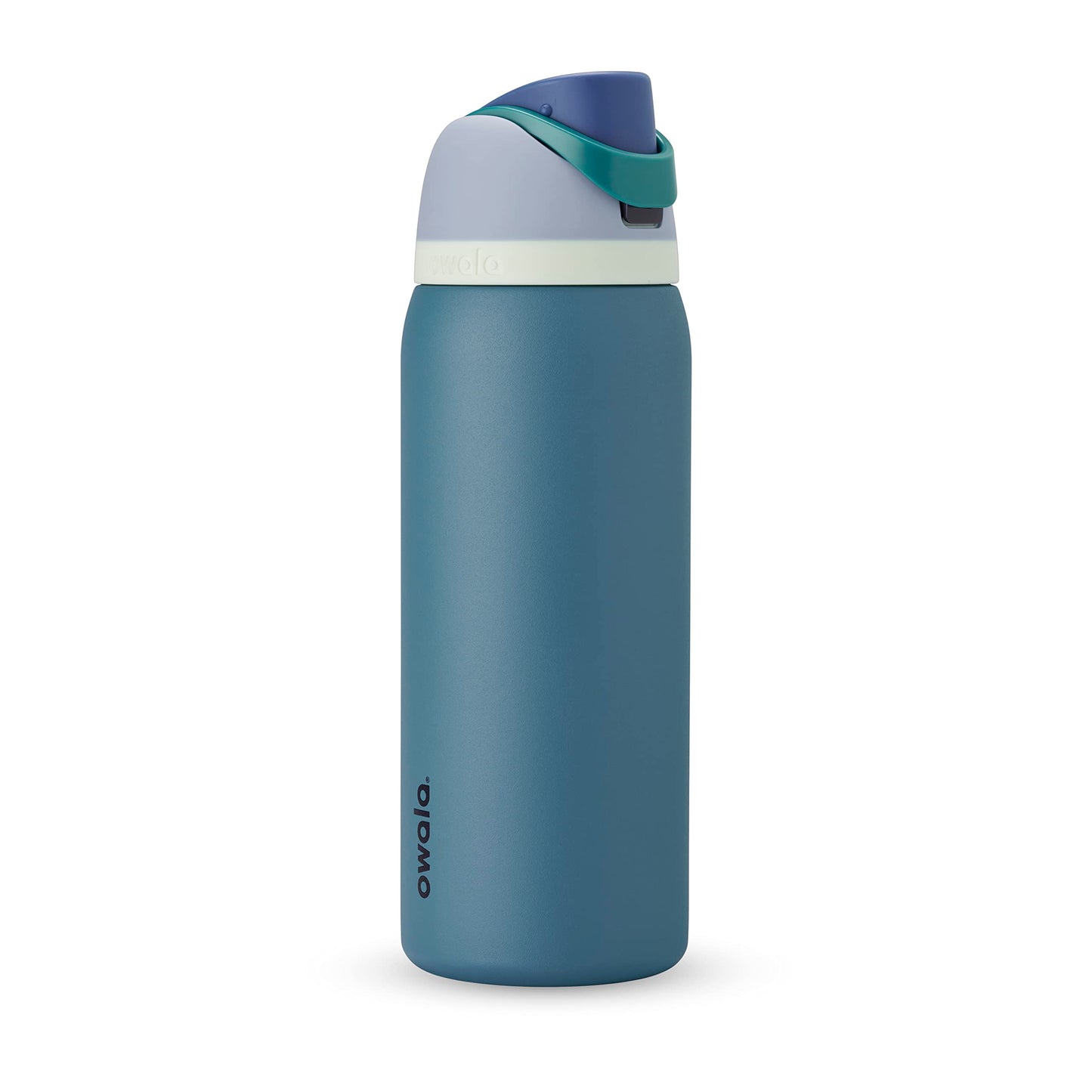 FreeSip Insulated Stainless Steel Water Bottle with Straw for Sports, Travel, and School BPA-Free Sports Water Bottle, 40 oz, Iced Breeze