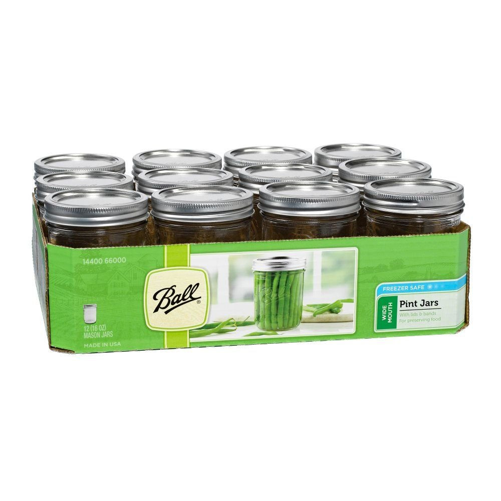 Ball Mason 4oz Quilted Jelly Jars with Lids and Bands, Set of 12
