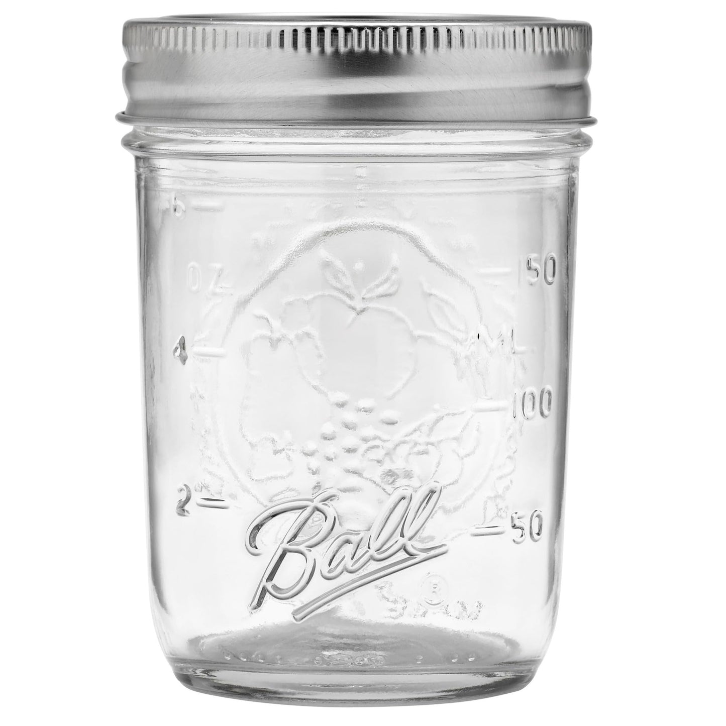 Ball Mason 4oz Quilted Jelly Jars with Lids and Bands, Set of 12