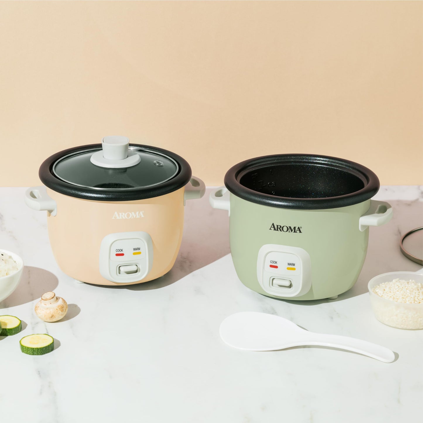 Aroma Housewares 4-Cups (Cooked) / 1Qt. Rice & Grain Cooker (ARC-302NGBL), Blue