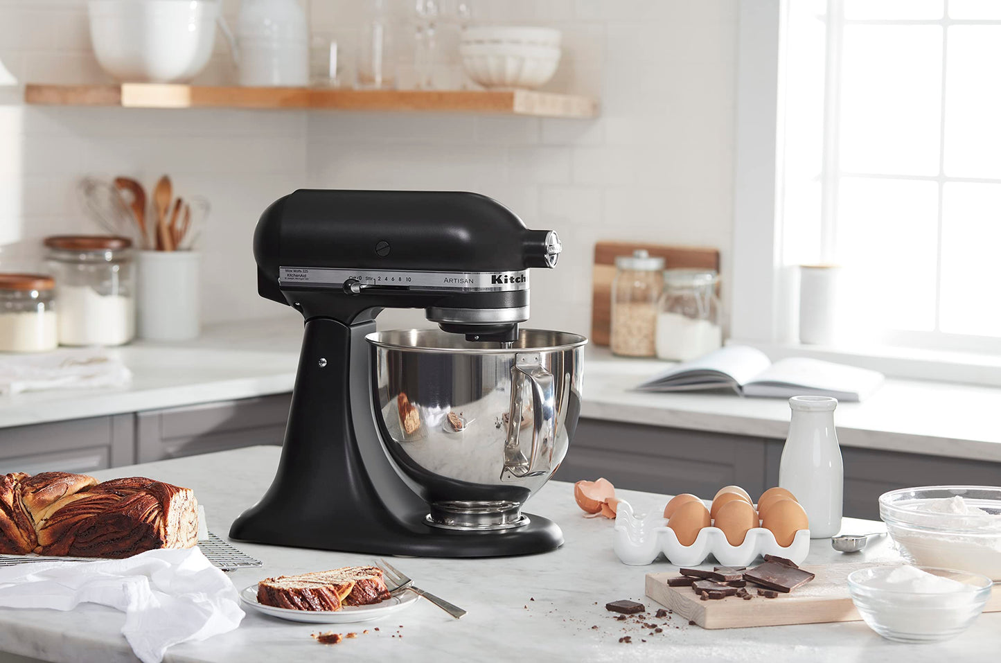 KitchenAid Artisan Series 5-Quart Tilt-Head Stand Mixer - KSM150PS, Milkshake