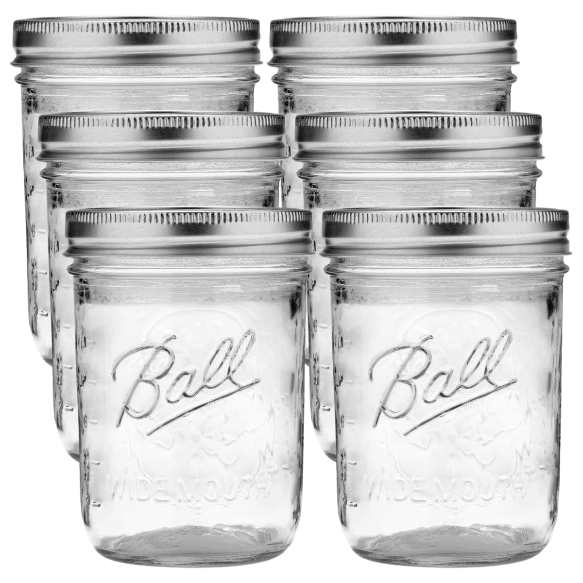 Ball Mason 4oz Quilted Jelly Jars with Lids and Bands, Set of 12