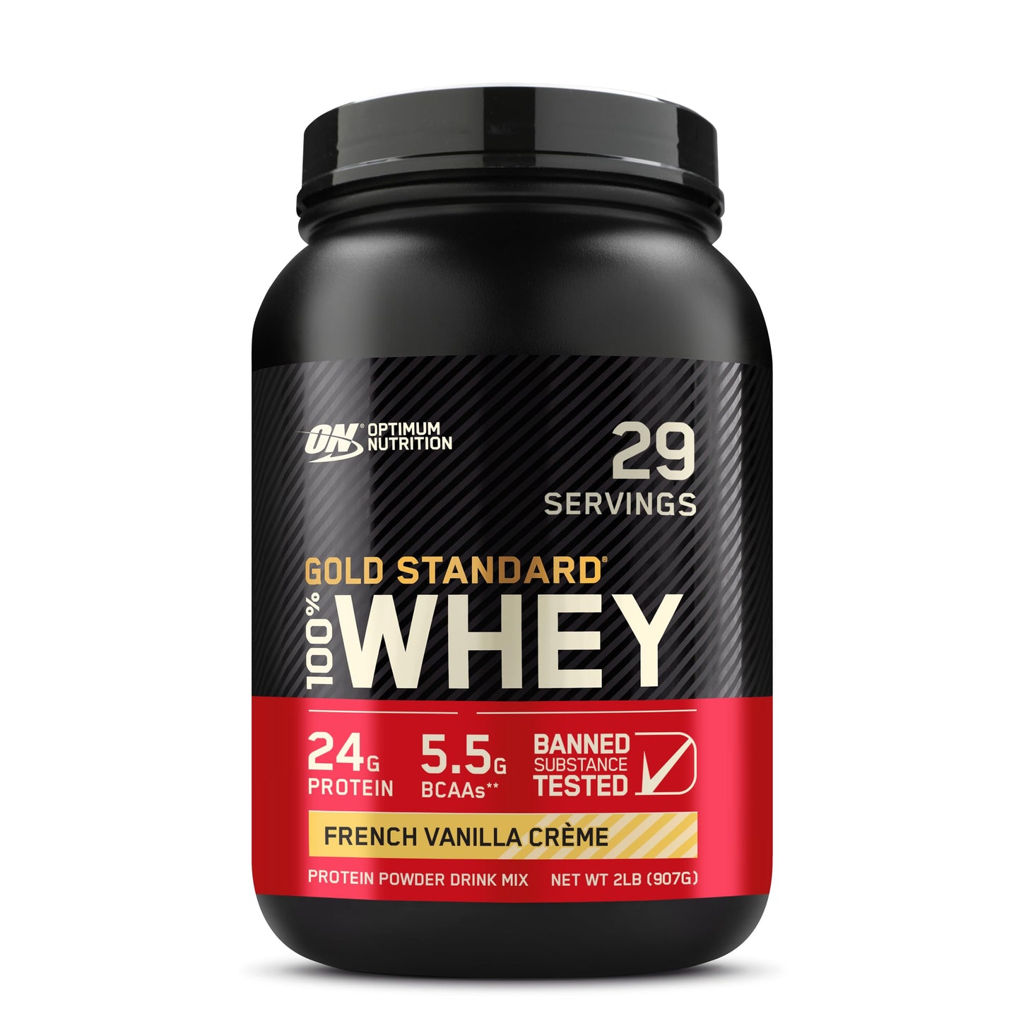 Optimum Nutrition Gold Standard 100% Whey Protein Powder, Double Rich Chocolate, 2 Pound (Packaging May Vary)