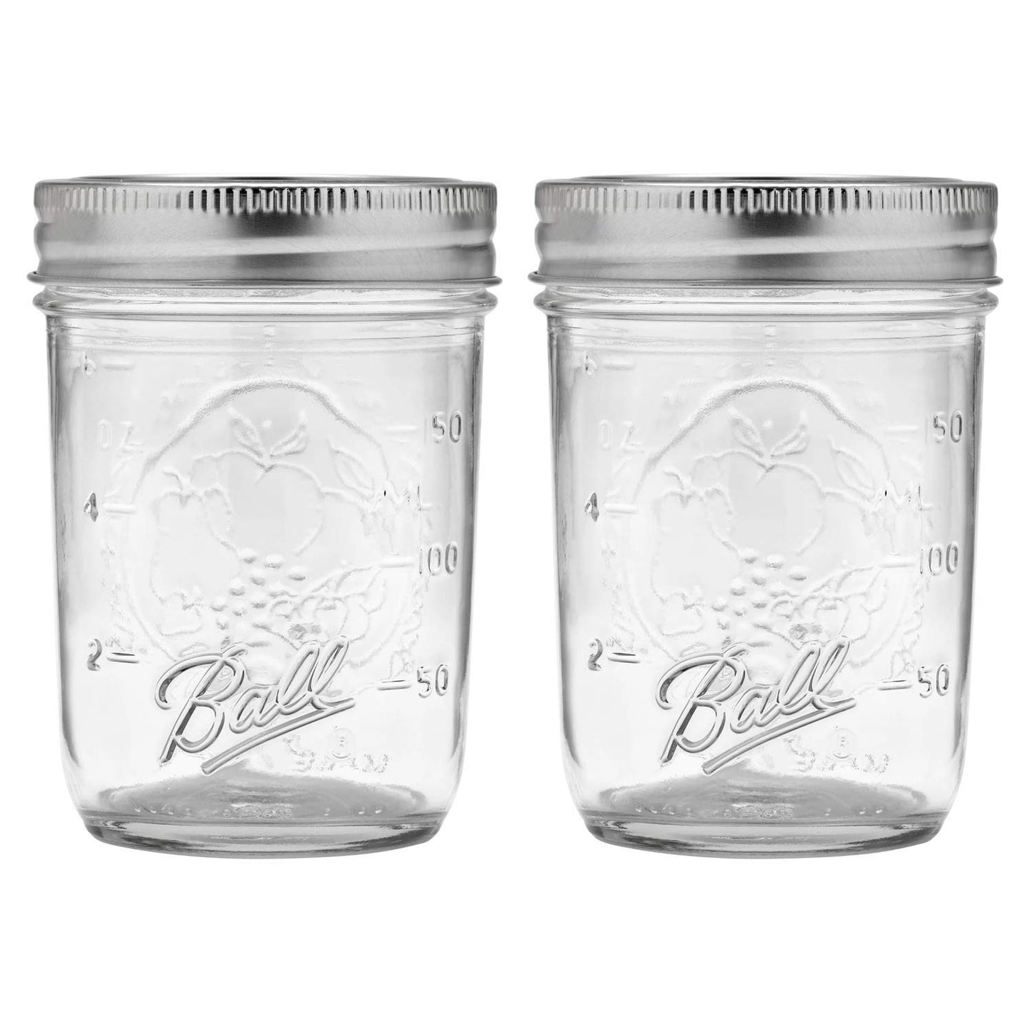 Ball Mason 4oz Quilted Jelly Jars with Lids and Bands, Set of 12