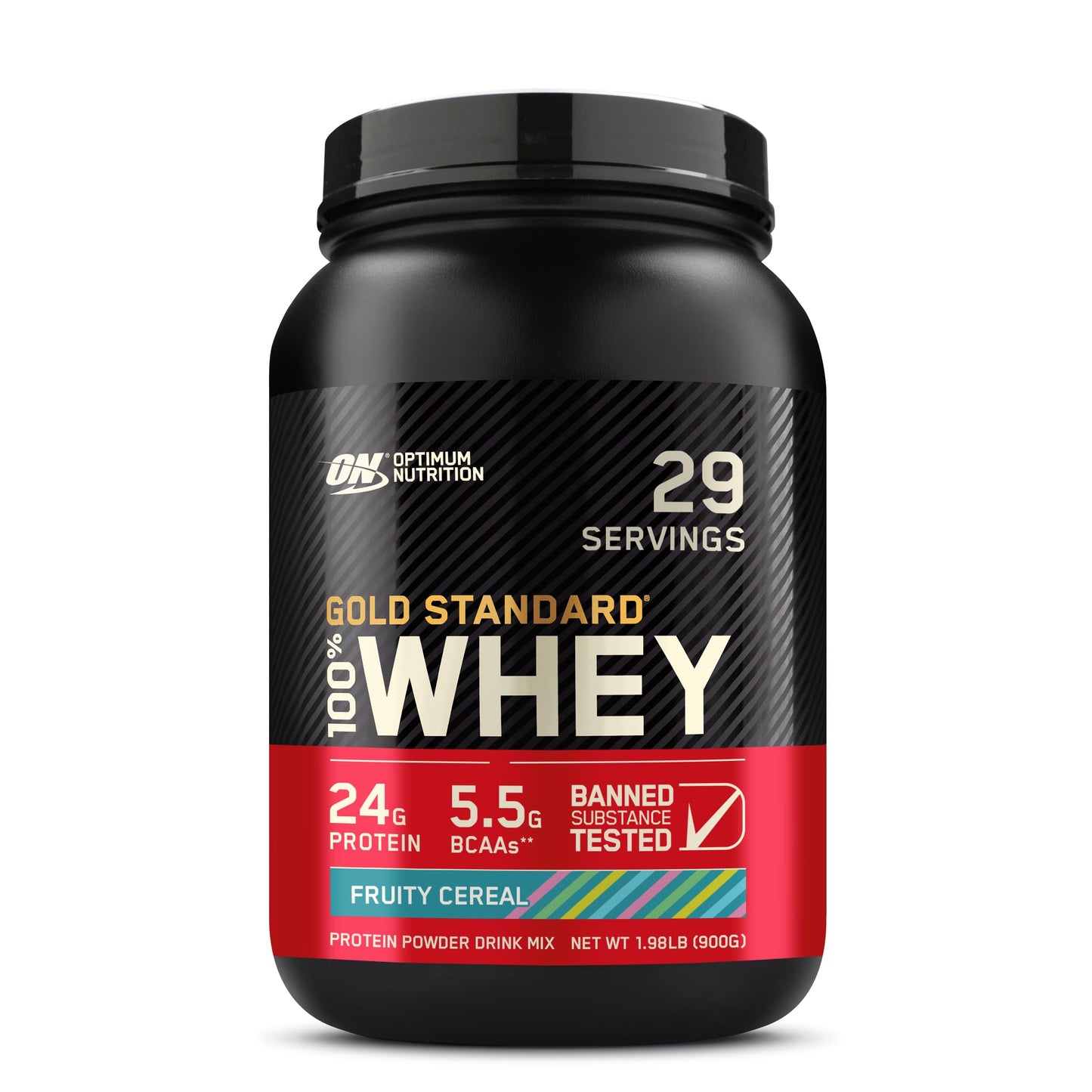 Optimum Nutrition Gold Standard 100% Whey Protein Powder, Double Rich Chocolate, 2 Pound (Packaging May Vary)