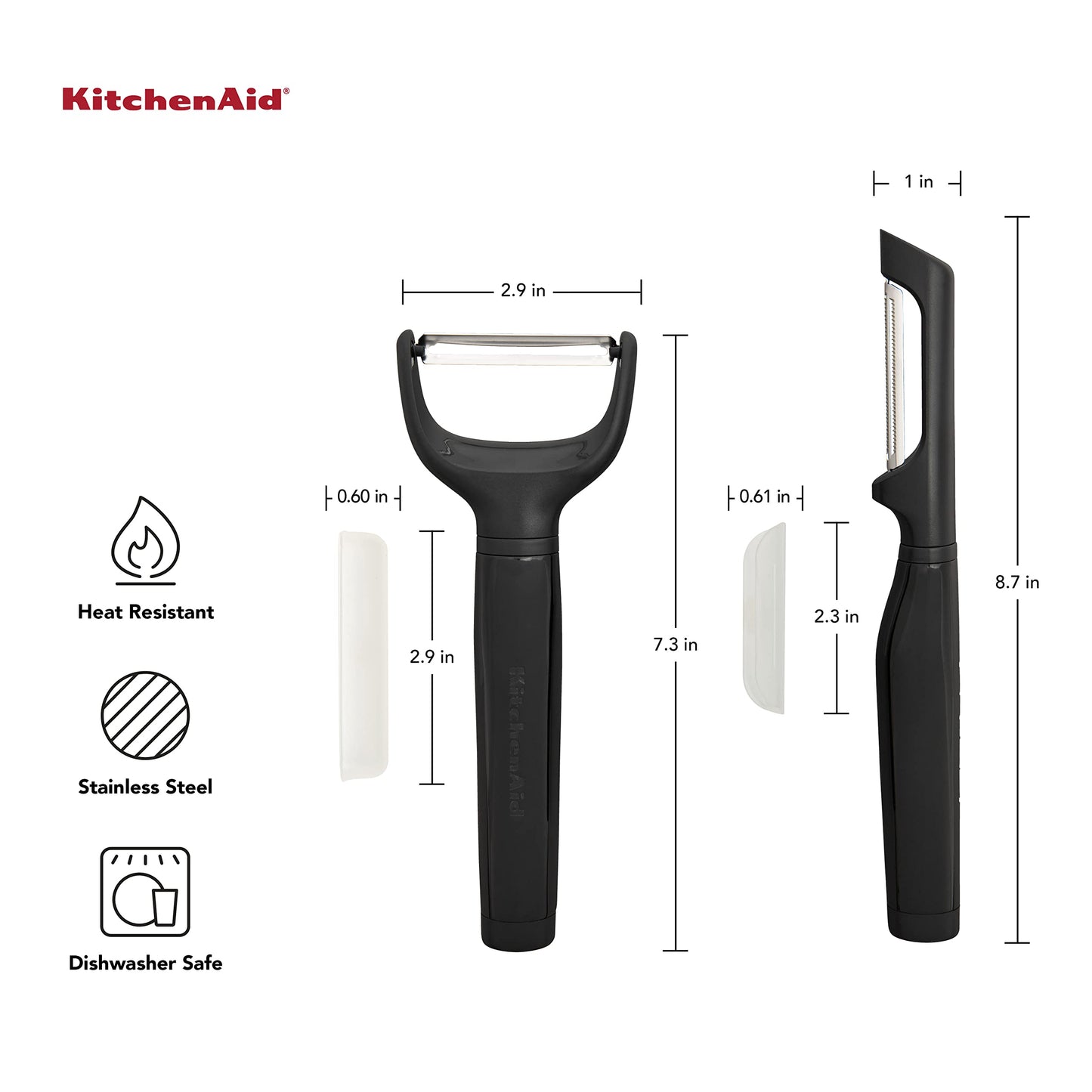 KitchenAid Universal Euro Y Peeler, Set Of 2, Aqua